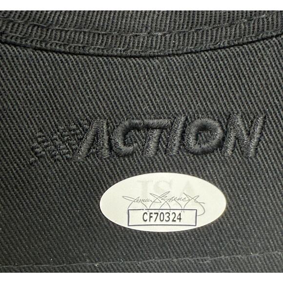 Tony Stewart Autographed Hat NASCAR Winston Cup Champion 2002 Orange JSA Chase - Picture 13 of 14